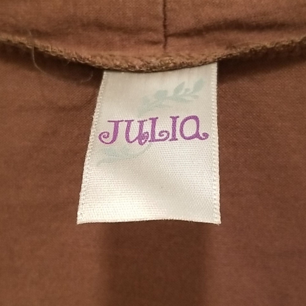 💕JULIA💕 Brown Long Sleeve Open Shawl Cardigan - Picture 4 of 5